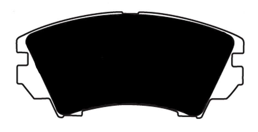 Porterfield Brake Pads for 2012 CHEVROLET CAMARO V6