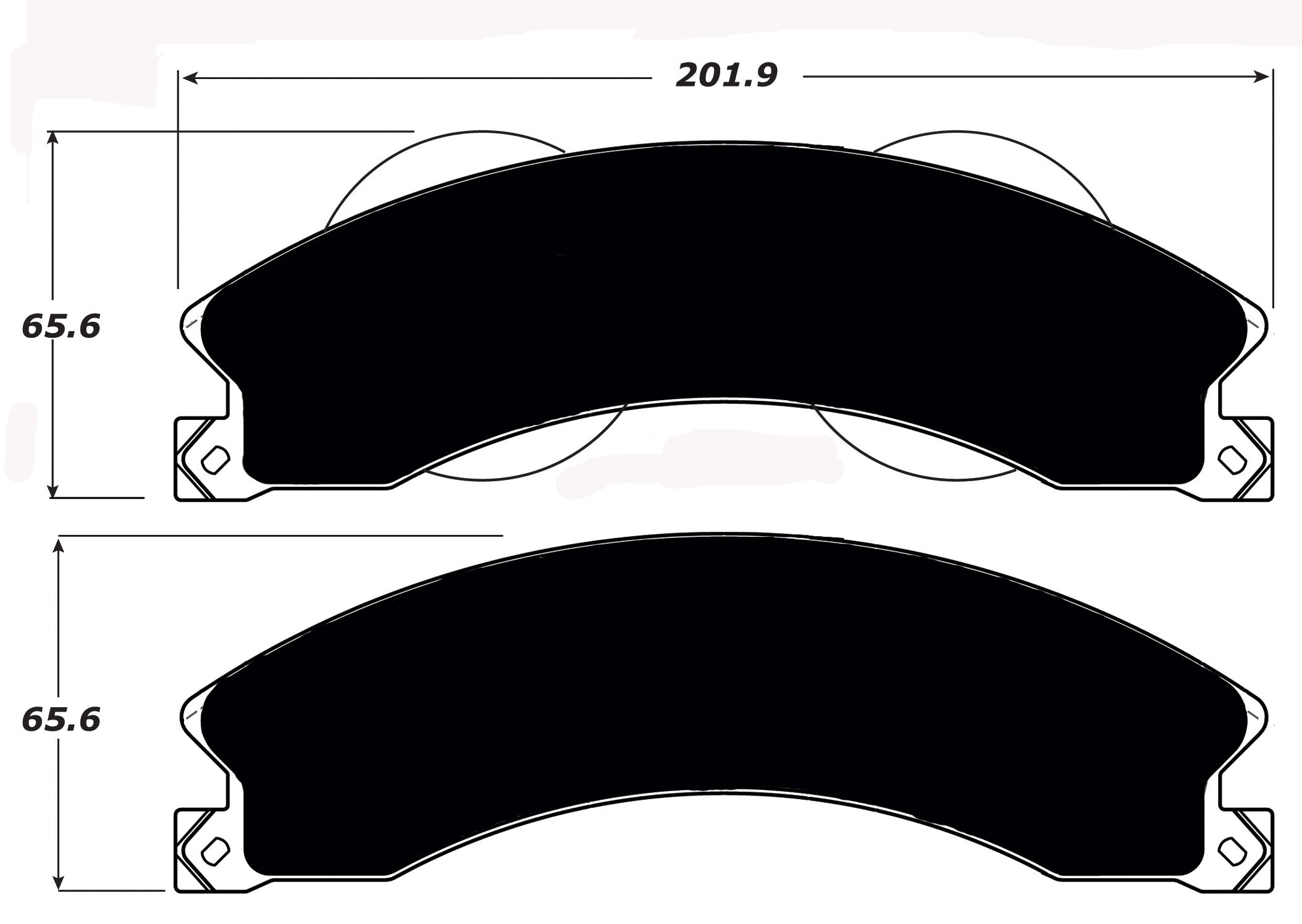 Porterfield Brake Pads for 2012 GMC SIERRA 3500