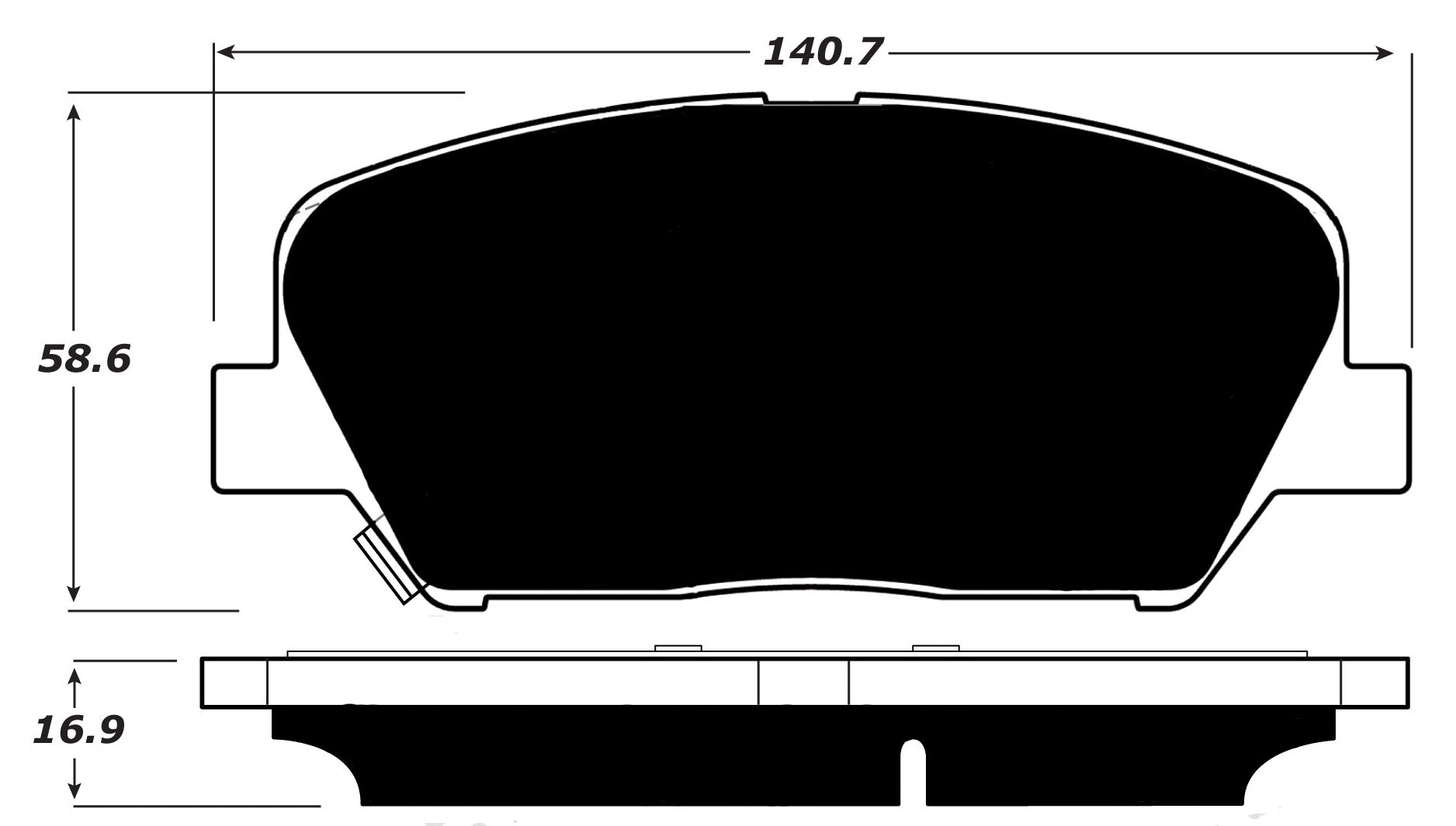 Porterfield Brake Pads for 2010 HYUNDAI GENESIS COUPE