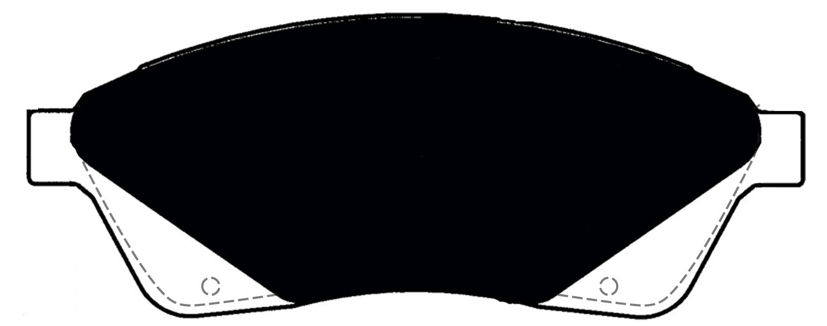 Porterfield Brake Pads for 2010 CADILLAC SRX