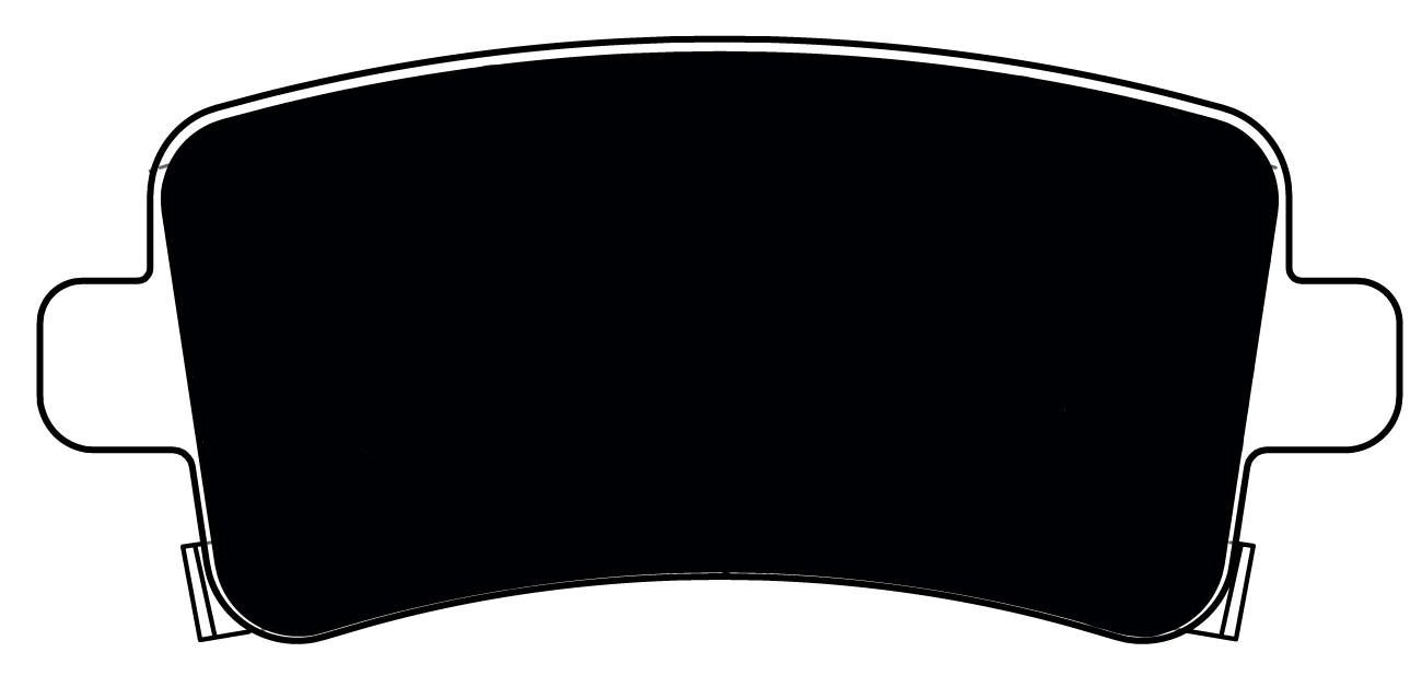 Porterfield Brake Pads for 2012 CHEVROLET MALIBU 17" J61