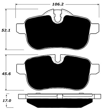 Porterfield Brake Pads for 2010 BMW Z4 35i