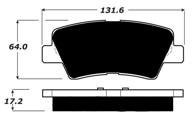 Porterfield Brake Pads for 2013 KIA OPTIMA EX