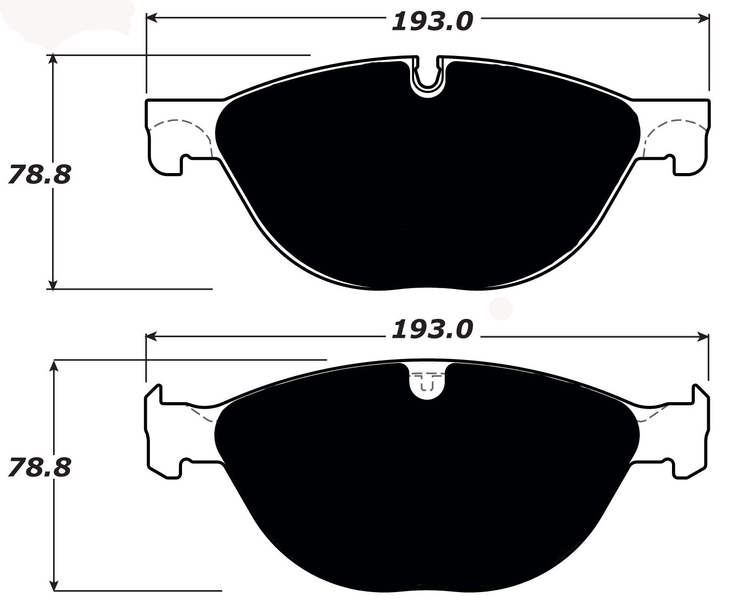 Porterfield Brake Pads for 2014 JAGUAR XKR S