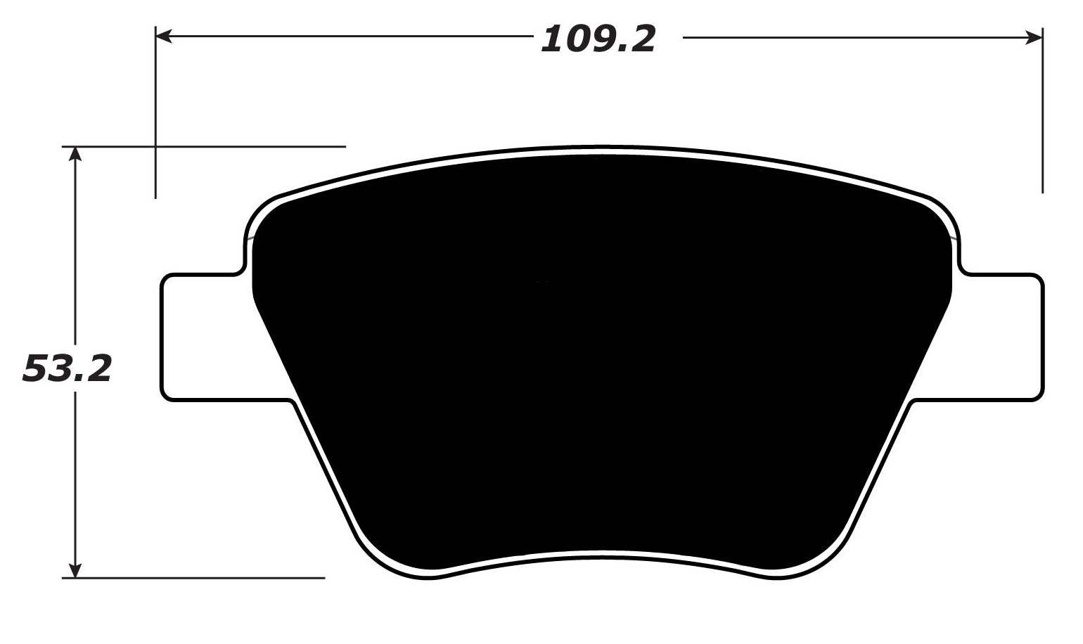 Porterfield Brake Pads for 2016 VOLKSWAGEN JETTA Gli