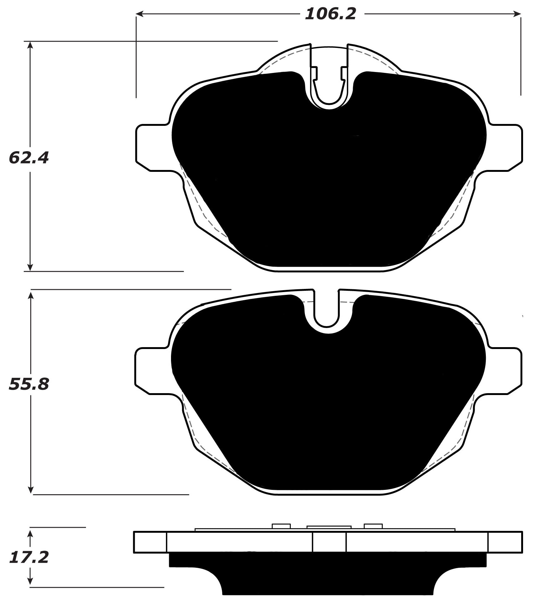 Porterfield Brake Pads for 2015 BMW i8