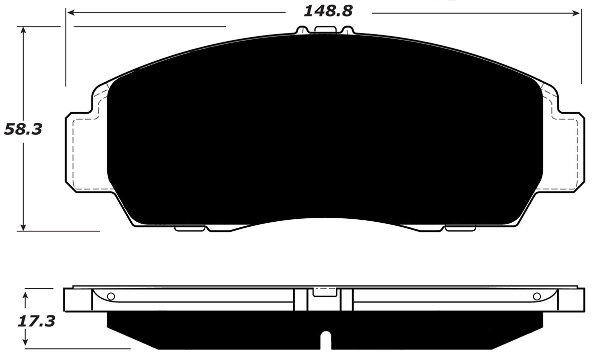 Porterfield Brake Pads for 2012 HONDA ACCORD Sedan 4 Cyl EX