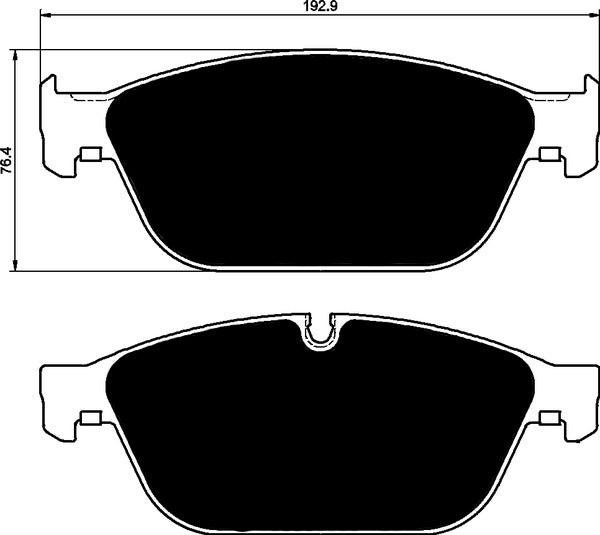 Porterfield Brake Pads for 2014 AUDI SQ5