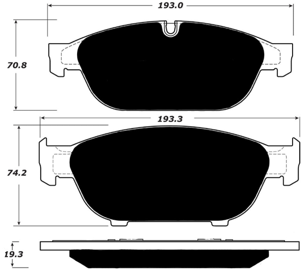 Porterfield Brake Pads for 2017 AUDI A8/A8 Quattro 3.0