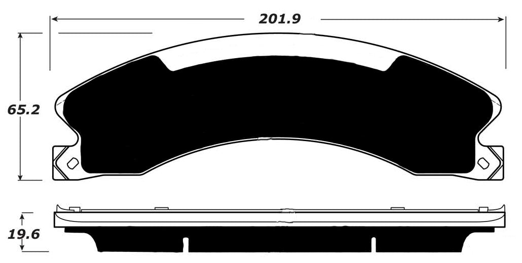 Porterfield Brake Pads for 2012 GMC SIERRA 2500 2WD
