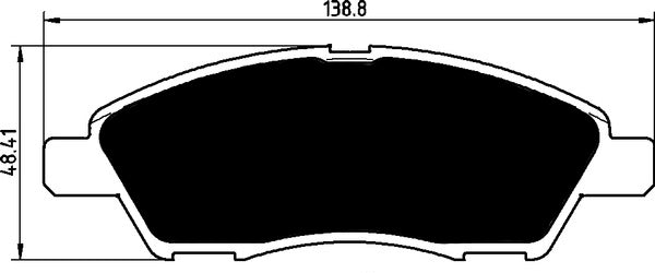Porterfield Brake Pads for 2013 NISSAN VERSA 1.6L