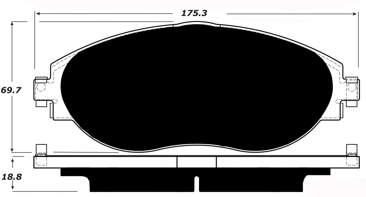 Porterfield Brake Pads for 2019 AUDI S3