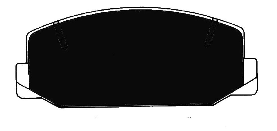Porterfield Brake Pads for 1973 TOYOTA COROLLA 1600 2TC Eng.