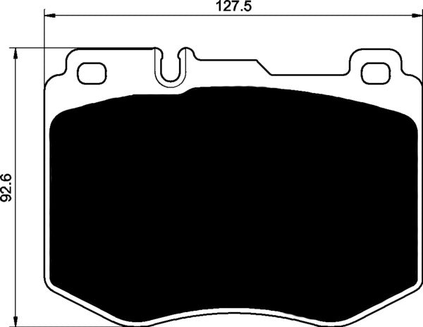 Porterfield Brake Pads for 2015 MERCEDES-BENZ C300 AMG