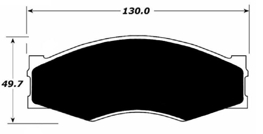 Porterfield Brake Pads for 1984 NISSAN 300ZX Turbo
