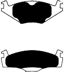 Porterfield Brake Pads for 1985 VOLKSWAGEN SCIROCCO