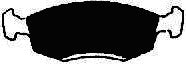 Porterfield Brake Pads for 1985 MERKUR XR4 Ti