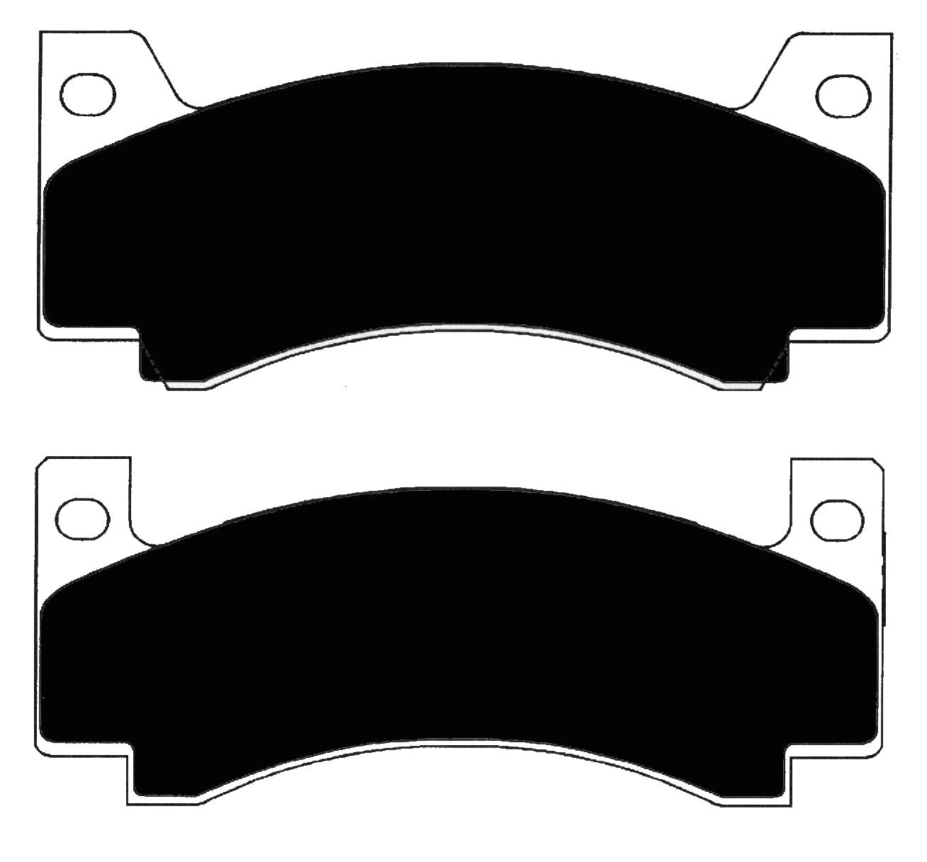 Porterfield Brake Pads for 1973 DODGE CHALLENGER