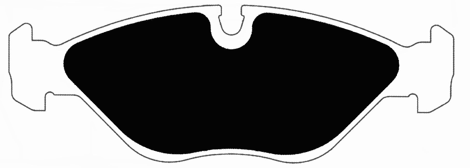 Porterfield Brake Pads for 1994 SAAB 9000 Turbo