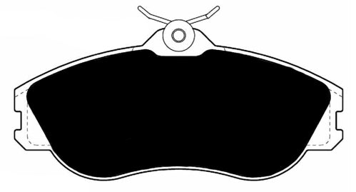 Porterfield Brake Pads for 1992 AUDI S4