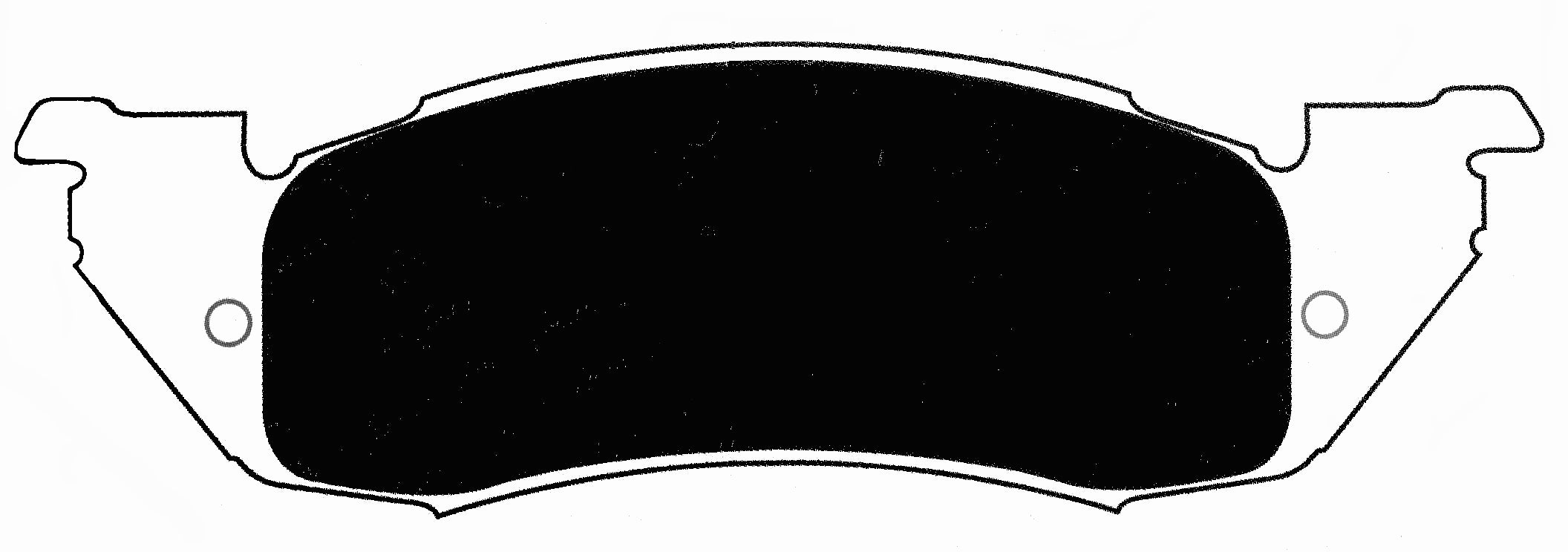 Porterfield Brake Pads for 1995 DODGE DAKOTA 2WD 9" Rear Shoe