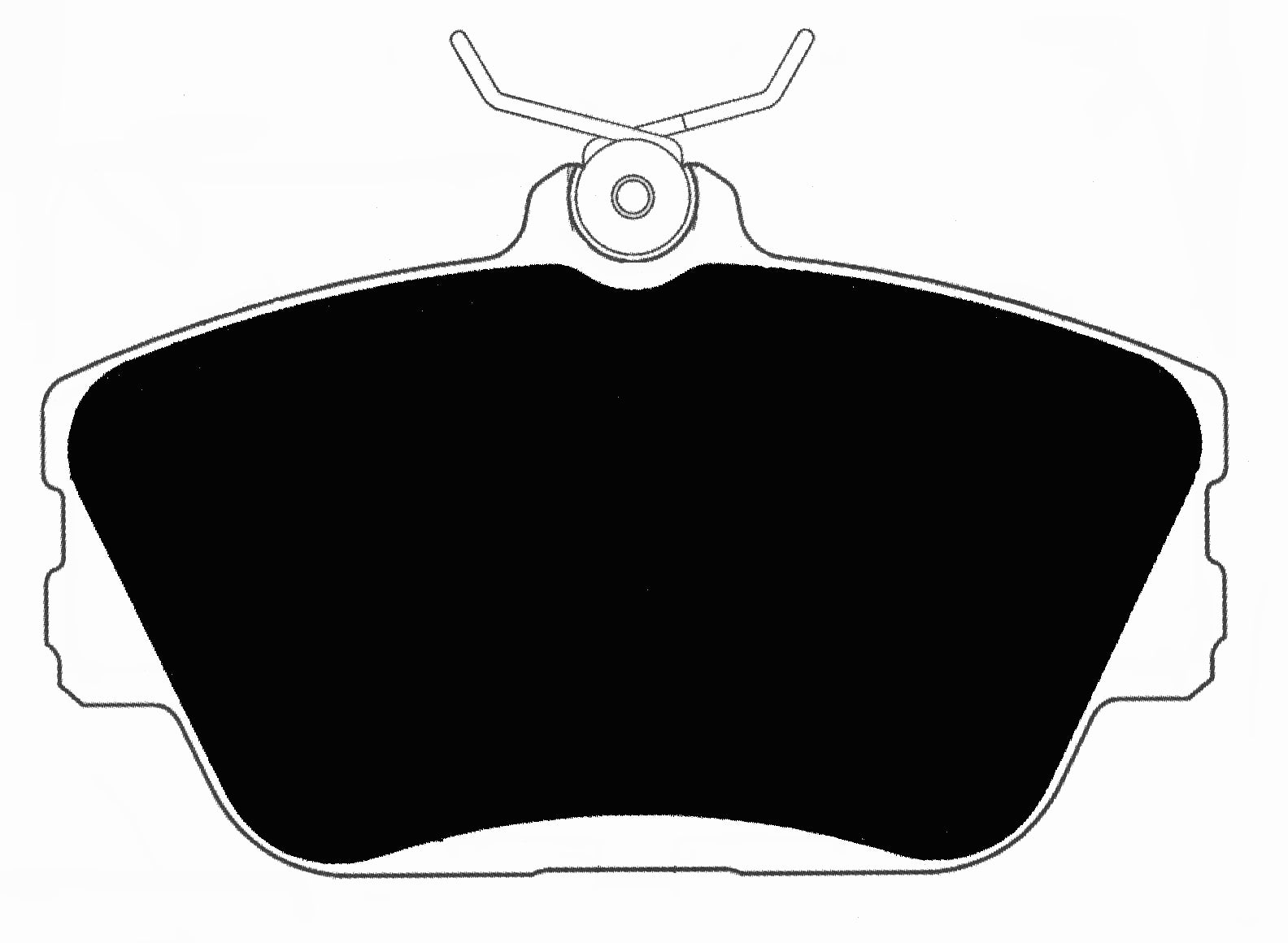 Porterfield Brake Pads for 2002 FORD TAURUS R/Drum