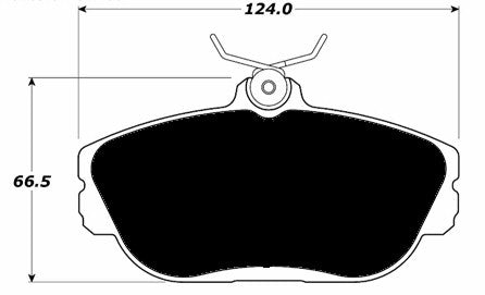 Porterfield Brake Pads for 1998 FORD TAURUS R/Disc