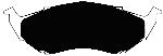 Porterfield Brake Pads for 1996 DODGE NEON R/Drum 5 lug