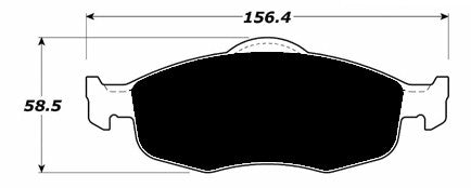 Porterfield Brake Pads for 2003 MERCURY COUGAR 4 Cyl R/Drum w/o sensor