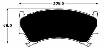Porterfield Brake Pads for 1997 NISSAN SENTRA