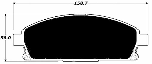 Porterfield Brake Pads for 2006 ACURA MDX