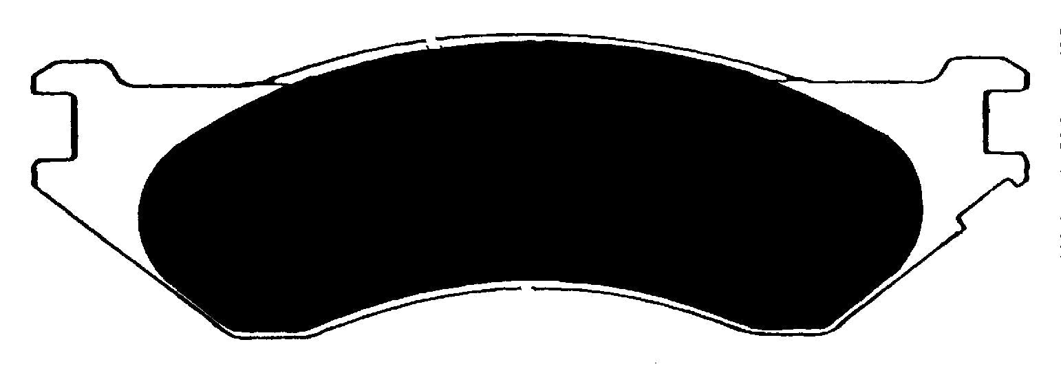 Porterfield Brake Pads for 2004 FORD F150 4WD Rear Drum 7 Lug