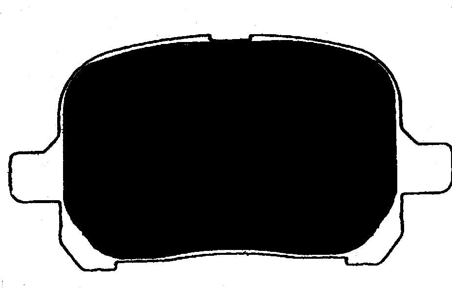 Porterfield Brake Pads for 2001 TOYOTA SOLARA 6cyl