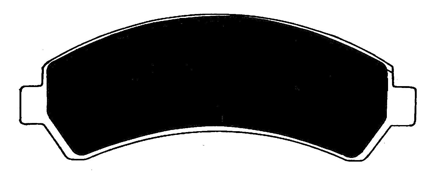 Porterfield Brake Pads for 2002 CHEVROLET S-10 BLAZER 2WD