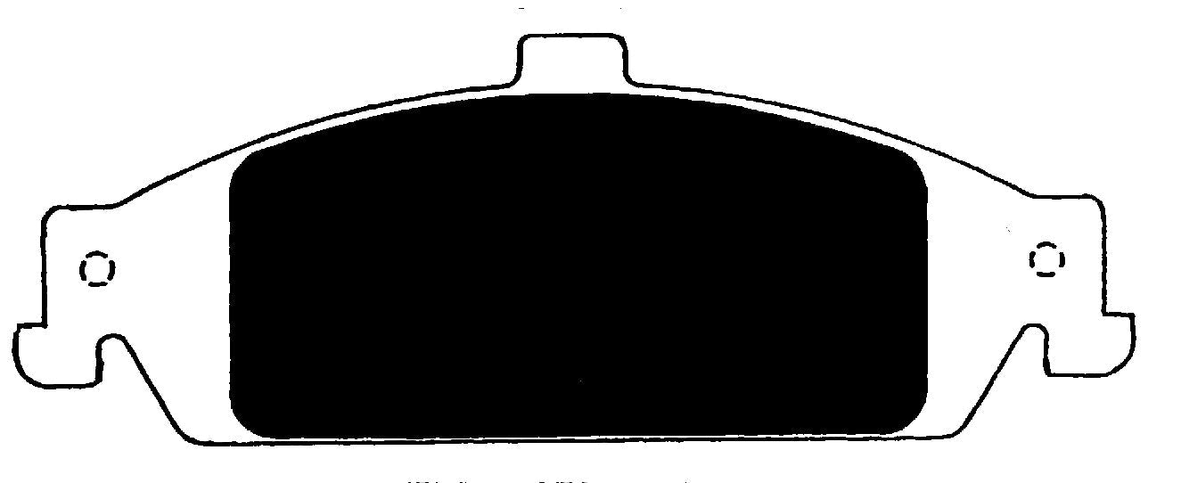 Porterfield Brake Pads for 1997 CHEVROLET MALIBU