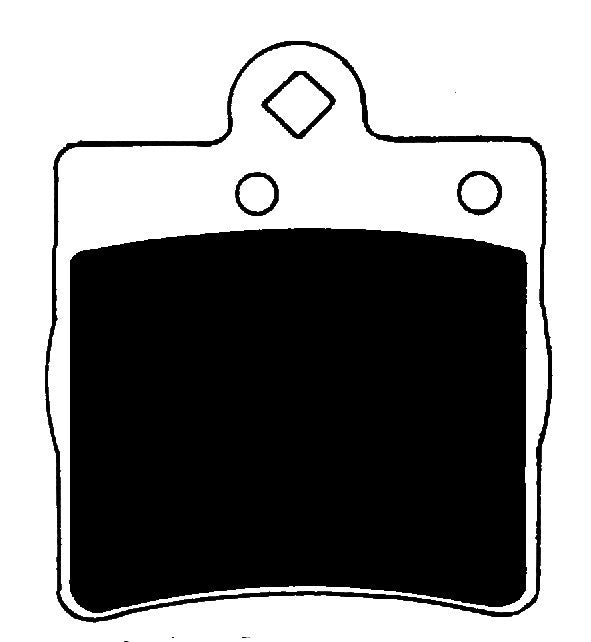 Porterfield Brake Pads for 1996 MERCEDES-BENZ C220