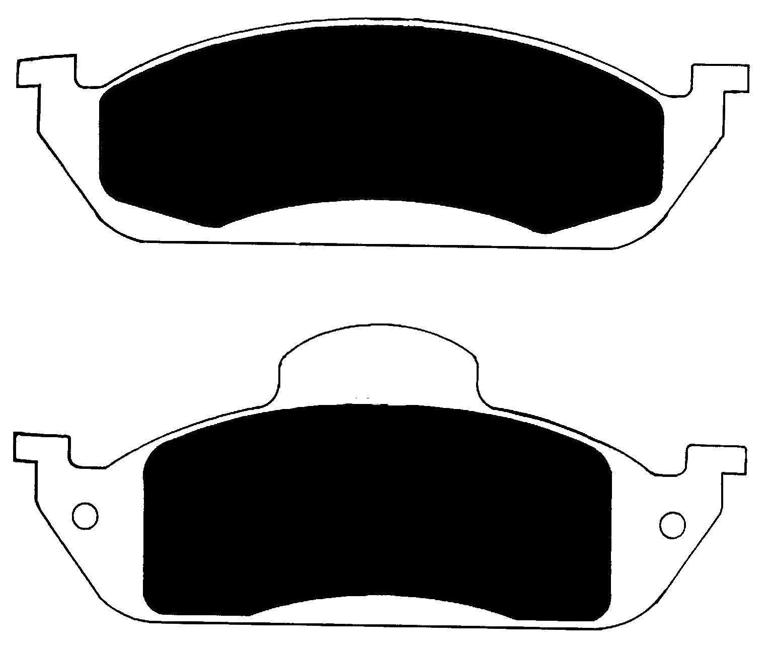 Porterfield Brake Pads for 2005 MERCEDES-BENZ ML350