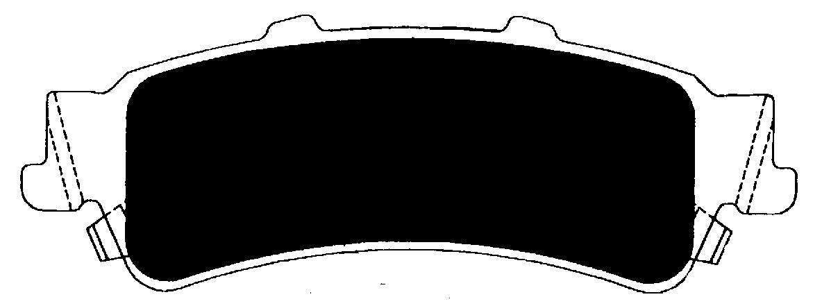 Porterfield Brake Pads for 2004 CHEVROLET SILVERADO 1500 2WD/4 Dr/ HD/ 4 Whl Steer