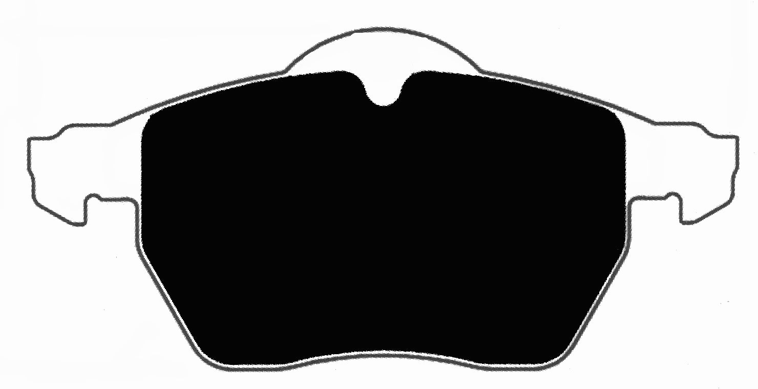 Porterfield Brake Pads for 2000 SAAB 9-5 - Fr Ch X3025752