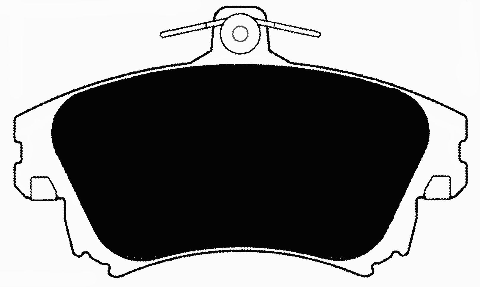Porterfield Brake Pads for 2009 VOLVO S40 4 Lug