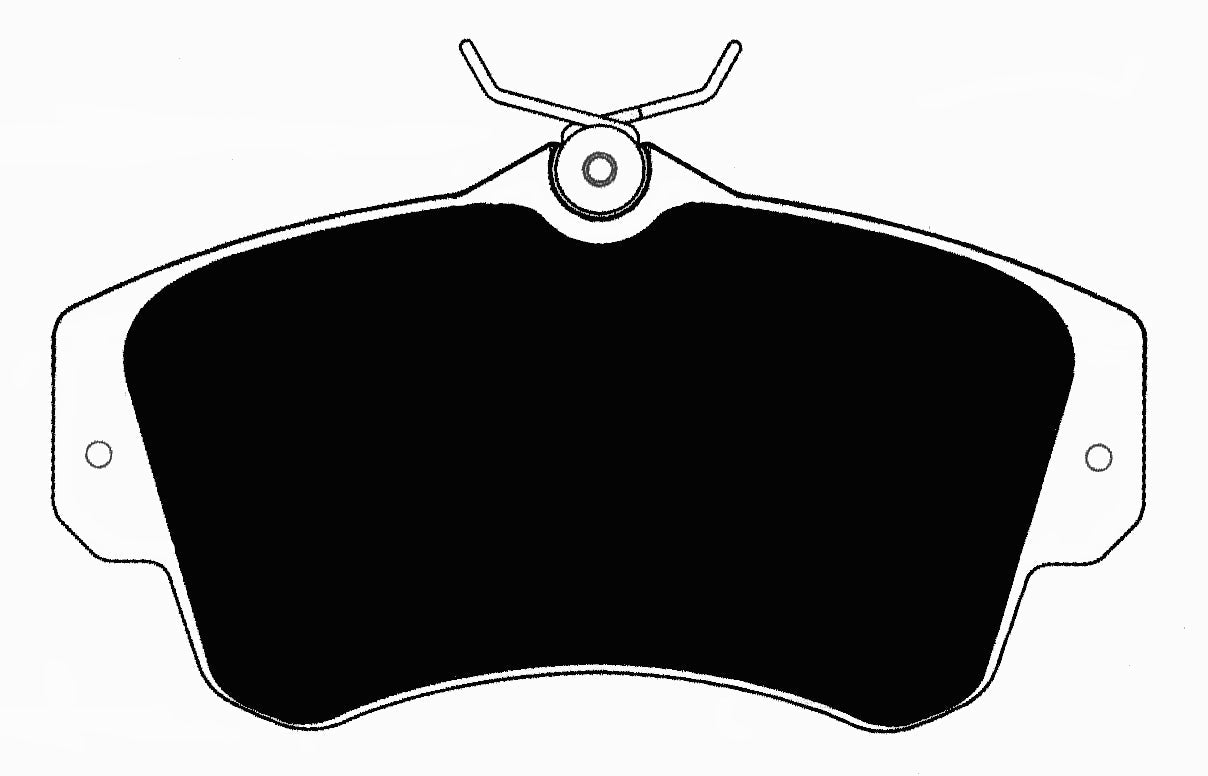 Porterfield Brake Pads for 2008 CHRYSLER PT CRUISER Rear Disc Brakes