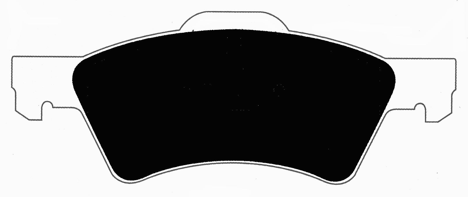 Porterfield Brake Pads for 2001 DODGE CARAVAN / GRAND CARAVAN FWD R/Disc