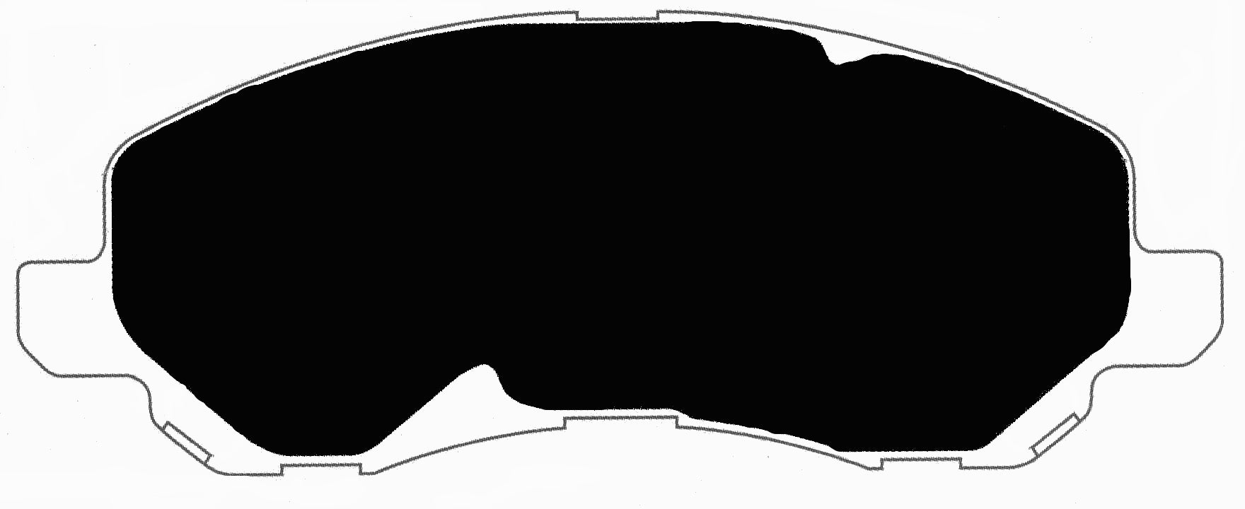 Porterfield Brake Pads for 2016 MITSUBISHI Lancer GT