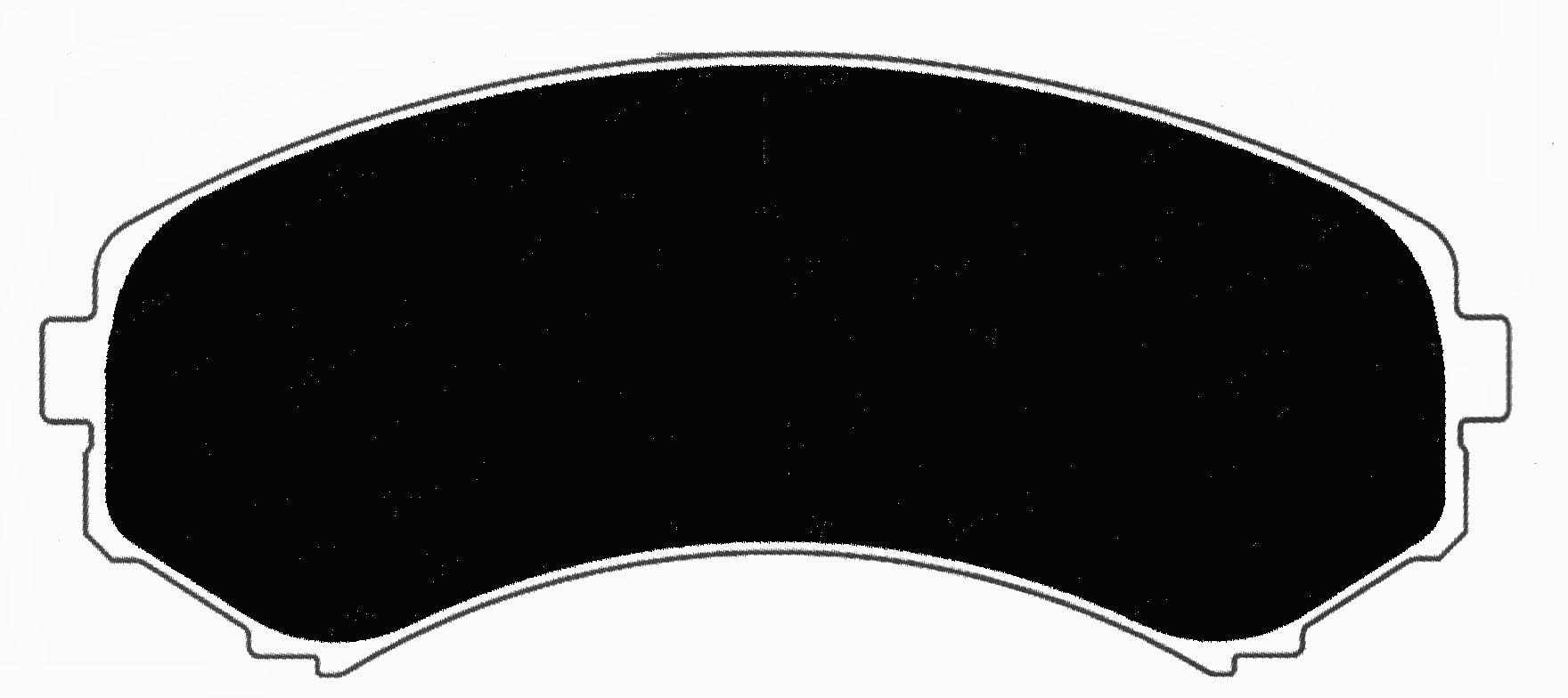 Porterfield Brake Pads for 2005 MITSUBISHI Montero V6