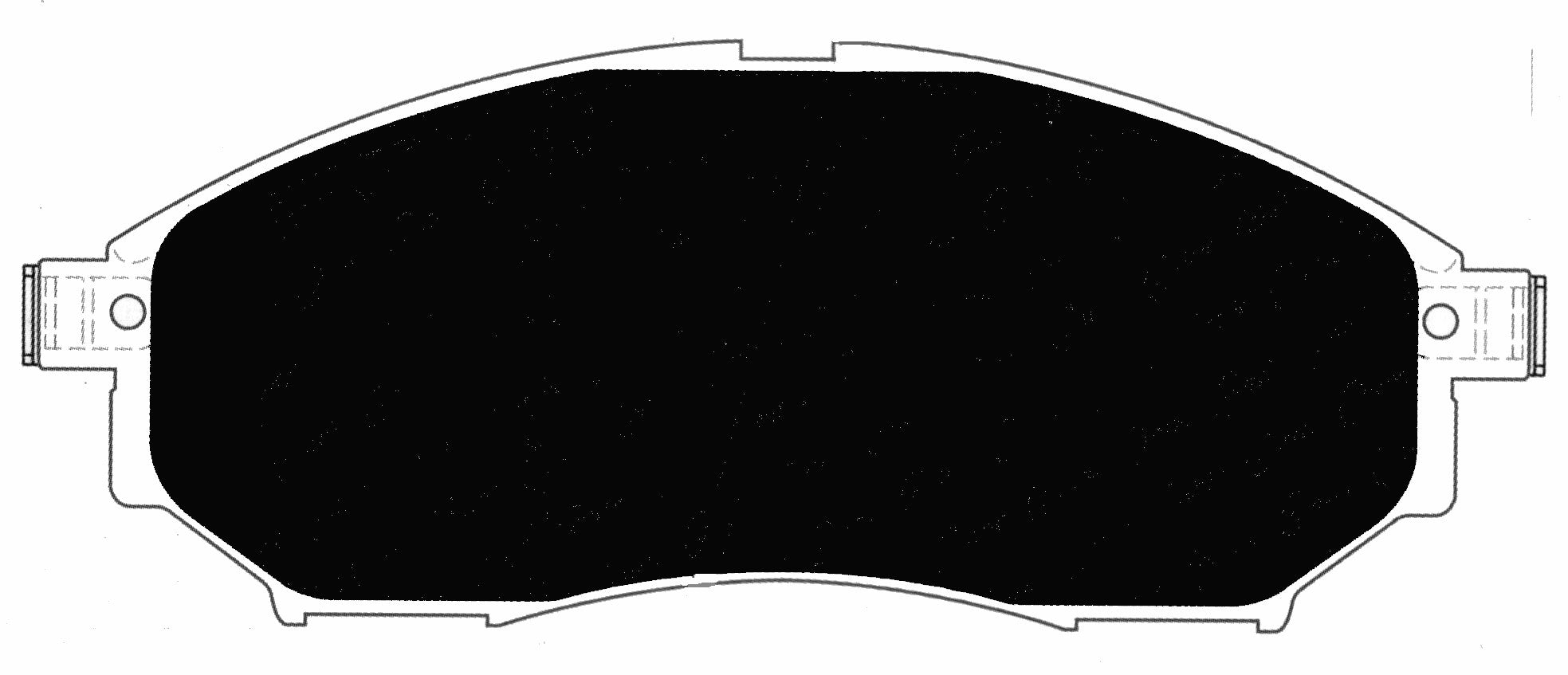 Porterfield Brake Pads for 2008 INFINITI FX35