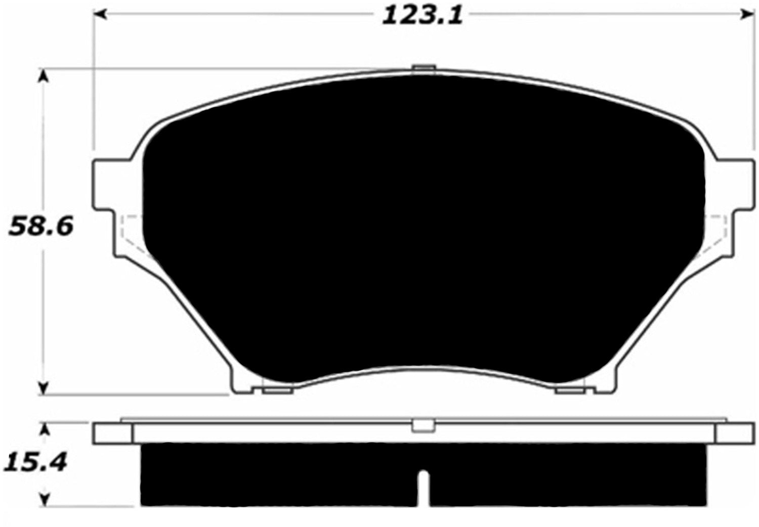 Porterfield Brake Pads for 2005 MAZDA MX-5 MIATA