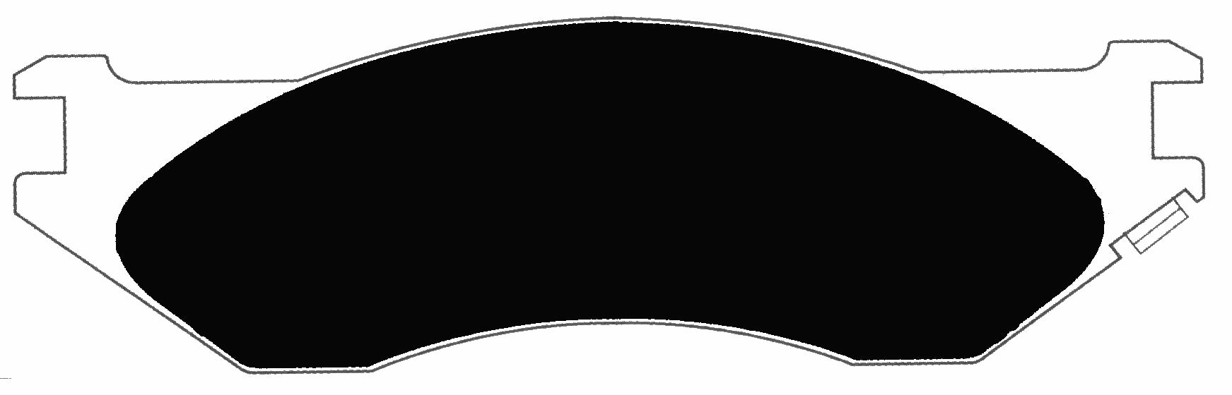 Porterfield Brake Pads for 2005 DODGE RAM 1500 4WD