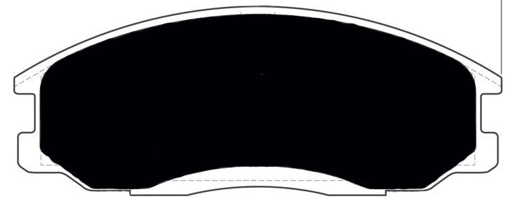 Porterfield Brake Pads for 2004 HYUNDAI SANTA FE 293mm Front Disc