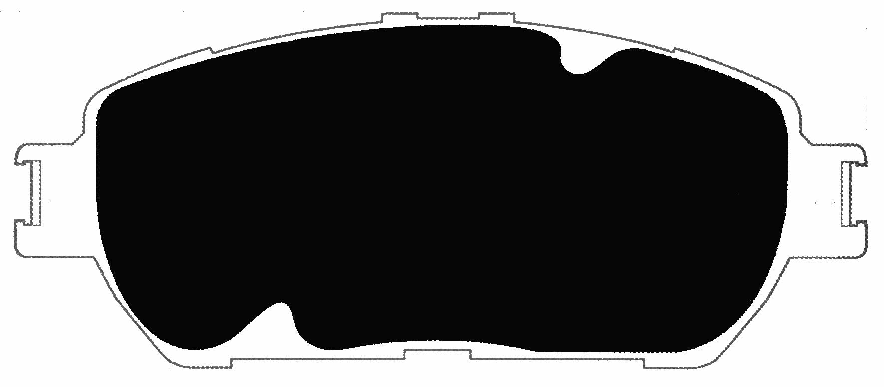 Porterfield Brake Pads for 2002 LEXUS ES 300H