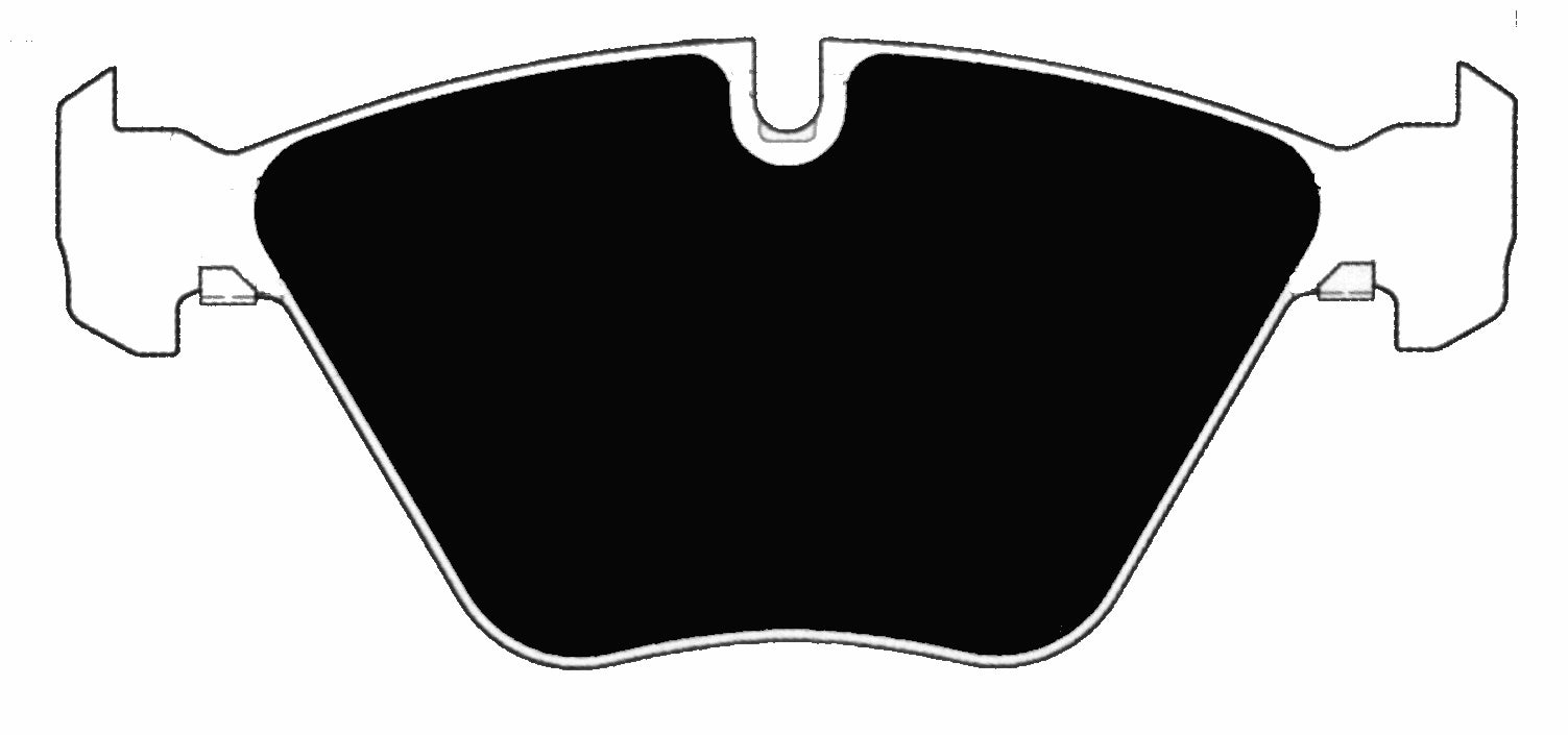 Porterfield Brake Pads for 2008 BMW 645Ci